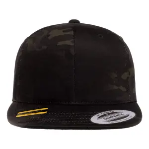 yp premium flat bill snapback cap 6089m